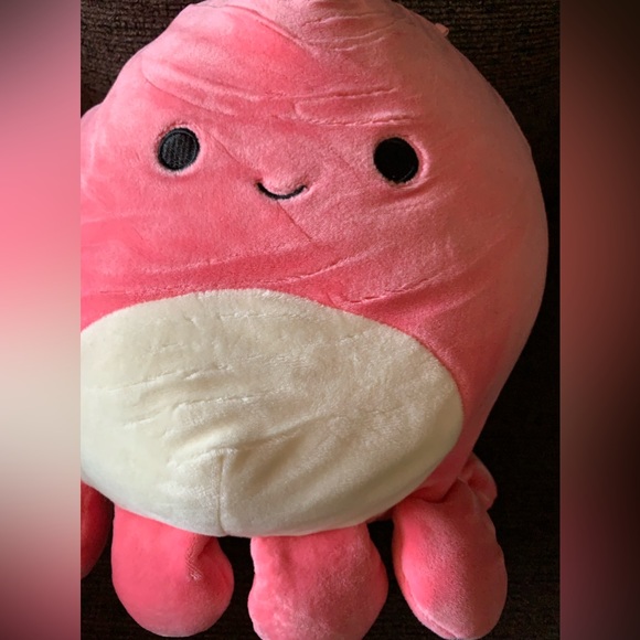 Squishmallow Abby the Pink Octopus UltraSoft Stuffed Sealife Plush Toy - Picture 5 of 7